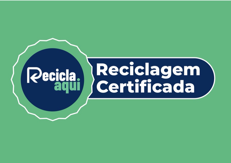 Selo Reciclagem Certificada — Recicla Aqui